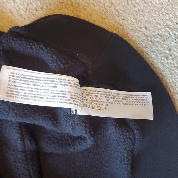 Abercrombie Black Sweatshirt, Men's LG, Super Soft, 70% Cotton, 30% Polyester - Picture 7 of 9